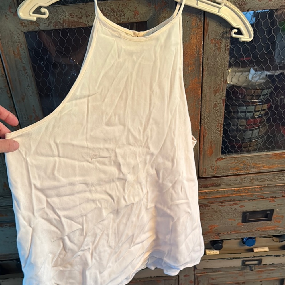 Talula Pink Asymmetrical Sleeveless Tank Top